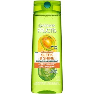 Garnier Fructis Sleek & Shine šampon pro nepoddajné a krepatějící se vlasy 400 ml obraz