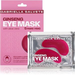 Gabriella Salvete Eye Mask Ginseng osvěžující maska na oči 5 ks obraz