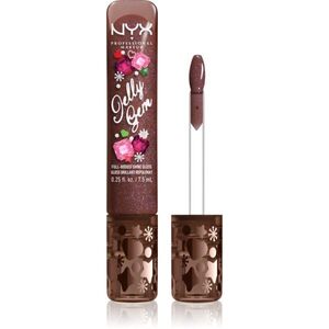 NYX Professional Makeup Jelly Gem Lipgloss XMAS lesk na rty odstín 01 Cocoa Sparkle 7.5 ml obraz