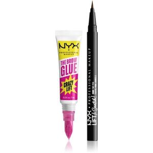 NYX Professional Makeup Brow Duo dárková sada na obočí odstín 02 2 ks obraz
