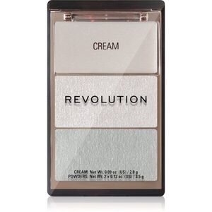 Revolution Highlight Icon Palette paletka rozjasňovačů odstín White Wishes 1 ks obraz