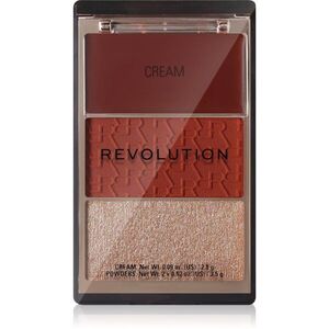 Revolution Blush Icon Palette paleta tvářenek odstín Teddy Nude 9.8 g obraz