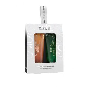 Scottish Fine Soaps Orchard Spice & Fir & Firelight dárková sada na ruce 2x30 ml obraz