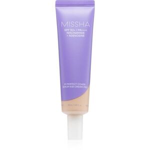 Missha M Perfect Cover Serum BB Cream Pro BB krém pro bezchybný a sjednocený vzhled pleti SPF 50+ odstín #19 50 ml obraz