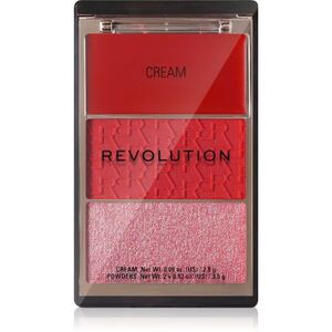 Revolution Blush Icon Palette paleta tvářenek odstín Rebellious Red 9.8 g obraz