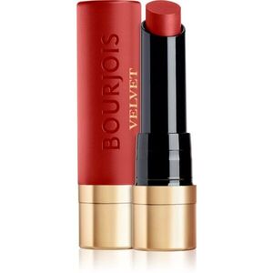 Bourjois Rouge Velvet The Lipstick dlouhotrvající rtěnka s matným efektem odstín 58 Rouge Terra 2.4 g obraz