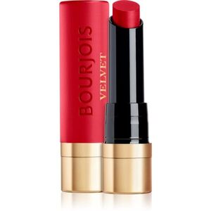 Bourjois Rouge Velvet The Lipstick dlouhotrvající rtěnka s matným efektem odstín 08 Rubi's Cute 2.4 g obraz