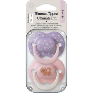 Tommee Tippee Ultimate Fit 6-18m dudlík 2 ks obraz