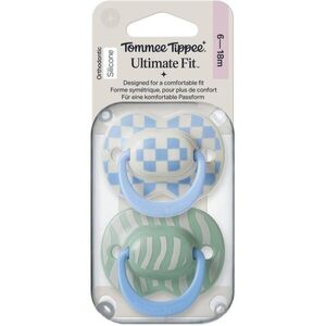 Tommee Tippee Ultimate Fit 6-18m dudlík Boy 2 ks obraz
