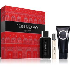 Ferragamo Ferragamo Sublime Leather dárková sada pro muže 1 ks obraz