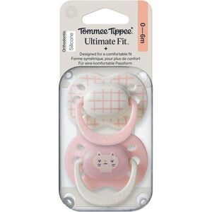 Tommee Tippee Ultimate Fit 0-6m dudlík Girl 2 ks obraz