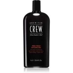 American Crew Firm Hold Gel fixační gel pro muže 1000 ml obraz