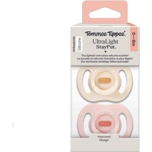 Tommee Tippee Ultra Light Stay Put 0-6 m dudlík Girl 2 ks obraz