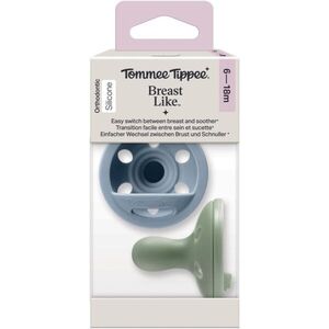 Tommee Tippee Breast-like 6-18 m dudlík Boy 2 ks obraz