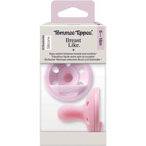 Tommee Tippee Breast-like 6-18 m dudlík Girl 2 ks obraz