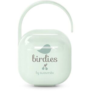 Suavinex Birdies Pacifier Holder krabička na dudlík Green 1 ks obraz