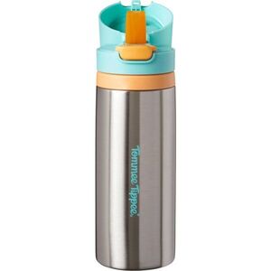 Tommee Tippee On The Go nerezová termoláhev se silikonovým pítkem 24m+ 500 ml obraz