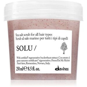 Davines Solu Sea Salt Scrub hloubkově čisticí peeling pro všechny typy vlasů 250 ml obraz