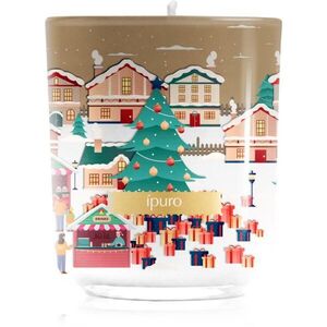 ípuro Christmas Town Glamour Night vonná svíčka s víkem 270 g obraz