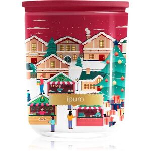 ípuro Christmas Town Velvet Almond vonná svíčka s víkem 270 g obraz