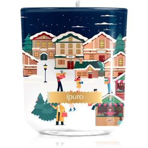 ípuro Christmas Town Festive Rush vonná svíčka s víkem 270 g obraz