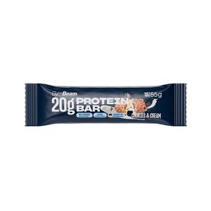 GYMBEAM 20 g protein bar proteinová tyčinka cookies a krém 55 g obraz