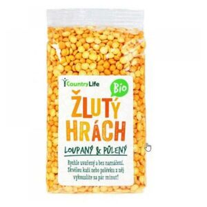 COUNTRY LIFE Hrách žlutý půlený BIO 500 g obraz