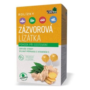 NATURPRODUKT Rolízky zázvorová lízátka 4 ks obraz