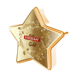 KINGSLEAF Kolekce hvězda zlatá 30 g obraz