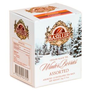 BASILUR Winter berries assorted černý čaj 10 sáčků obraz
