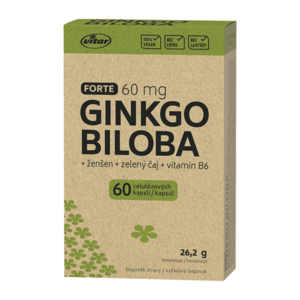 VITAR Origin Ginkgo biloba Forte 60mg 60 kapslí obraz