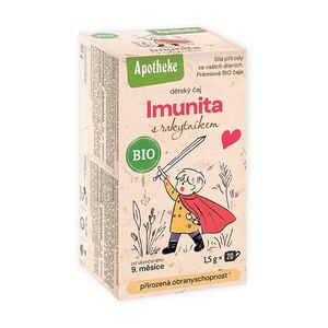 APOTHEKE Dětský čaj Imunita rakytník BIO 20 sáčků obraz