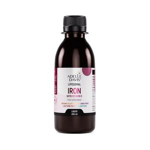 ADELLE DAVIS Lipozomální železo s vitamínem C 200 ml obraz