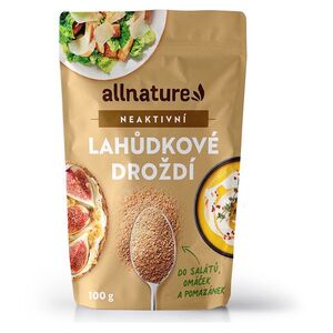 ALLNATURE Lahůdkové droždí neaktivní 100 g obraz
