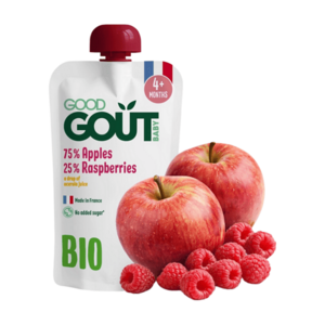 GOOD GOUT Jablko s malinou od 4.měsíce BIO 120 g obraz