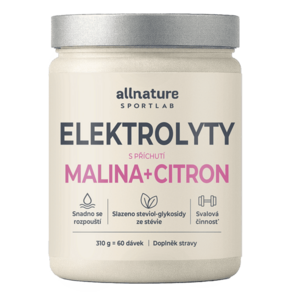 ALLNATURE Sportlab elektrolyty malina a citron 310 g obraz