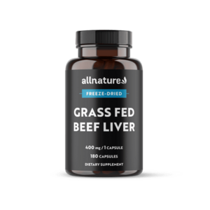 ALLNATURE Grass fed beef liver 180 kapslí obraz