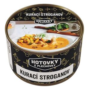 HOTOVKY Z PLECHOVKY Kuřecí stroganov 3 porce obraz