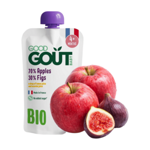 GOOD GOUT Jablko a fíky od 4.měsíce BIO 120 g obraz