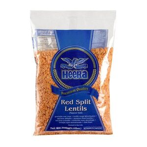 HEERA Čočka červená půlená masoor dal 500 g obraz