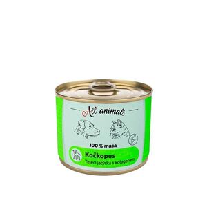 ALL ANIMALS Kočkopes telecí játrka s kolagenem 200 g obraz