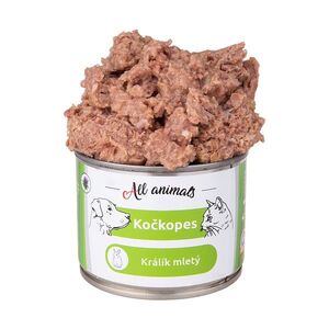 ALL ANIMALS Kočkopes králík mletý 200 g obraz