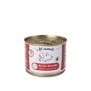 ALL ANIMALS Krůtí kousky 200 g obraz