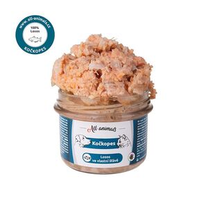 ALL ANIMALS Losos ve vlastní šťávě 200 g obraz