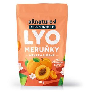 ALLNATURE Meruňky sušené mrazem 30 g obraz
