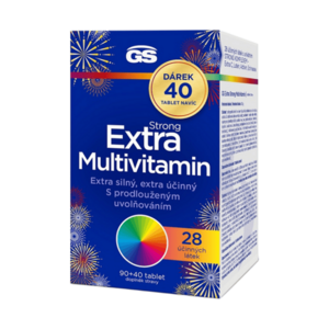GS Extra strong multivitamin 90 + 40 tabliet + NAVÍC obraz