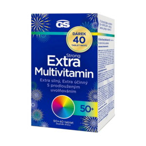 GS Extra strong multivitamin 50+ 90 + 40 tablet NAVÍC obraz