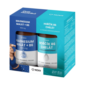 MOVIT ENERGY Duo Hořčíků - Malát & Bisglycinát, 90 tablet + 90 kapslí obraz