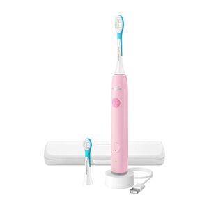 PHILIPS SONICARE For Kids sonický zubní kartáček pro děti HX6600/41 růžový obraz