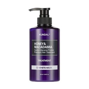 KUNDAL Honey & Macadamia White Musk proteinová kúra na vlasy 500 ml obraz